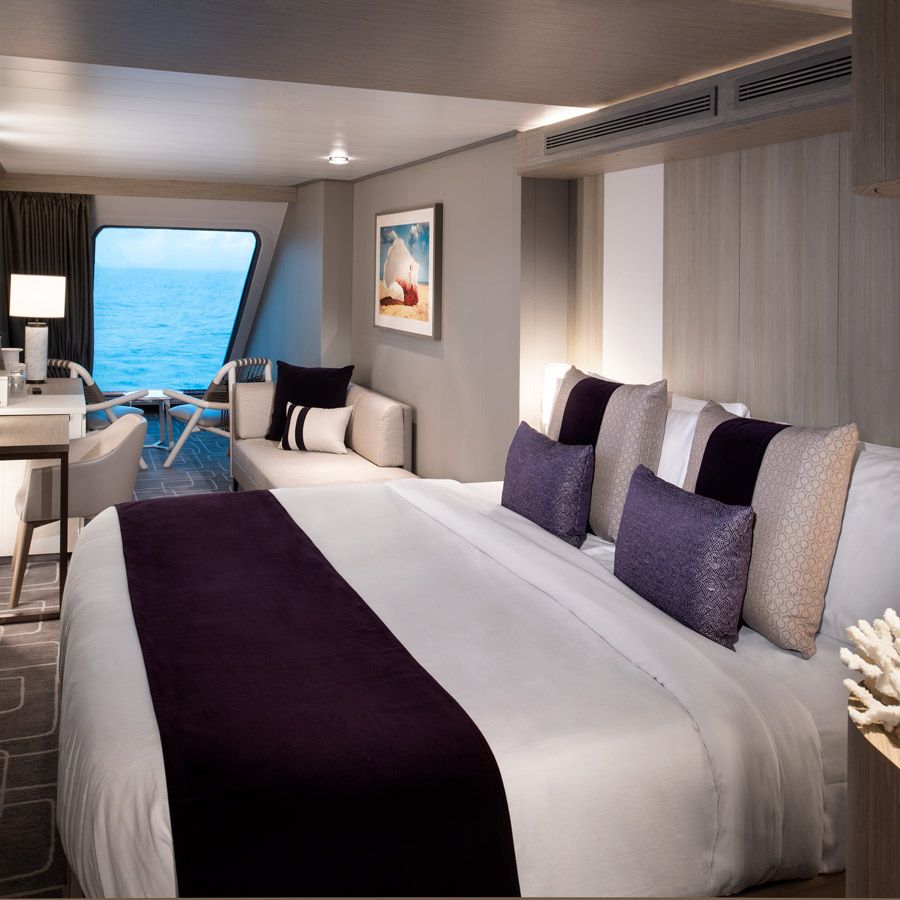 Cabina deluxe cu vedere la ocean pe Celebrity Edge, Apex, Beyond si Ascent