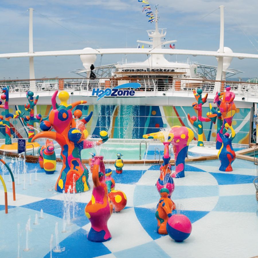 Parc Acvatic H2O pe Freedom of the Seas