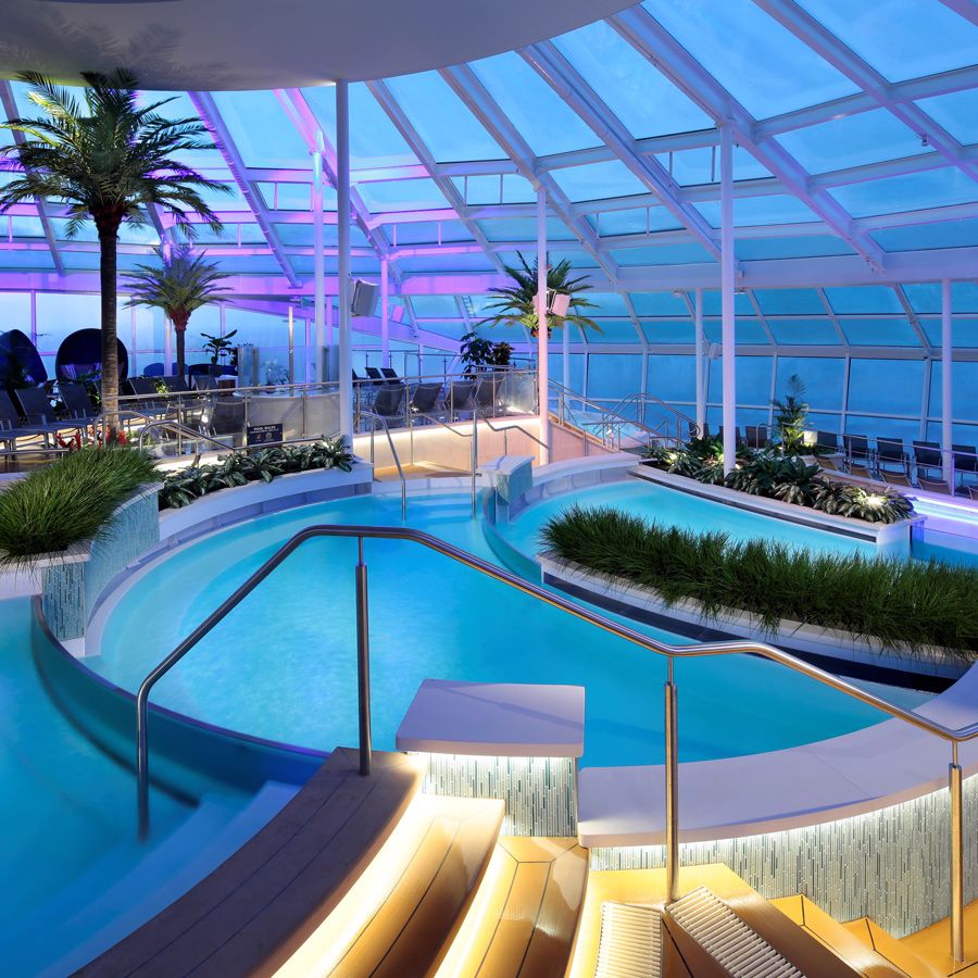 Solarium pe Quantum of the Seas