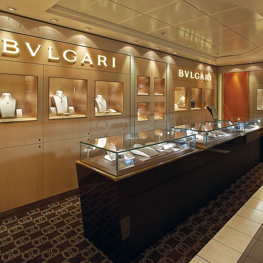 Magazin Bvlgari pe Royal Caribbean International