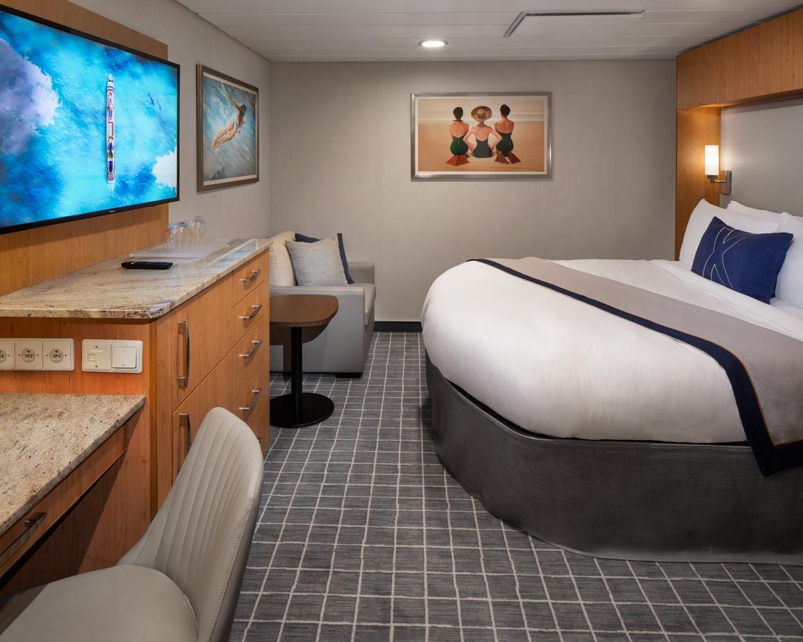 Cabina cu vedere la ocean categoria 9 pe vasul Celebrity Silhouette