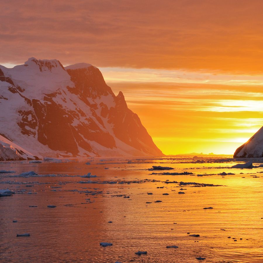 Croaziere in Antarctica, apus