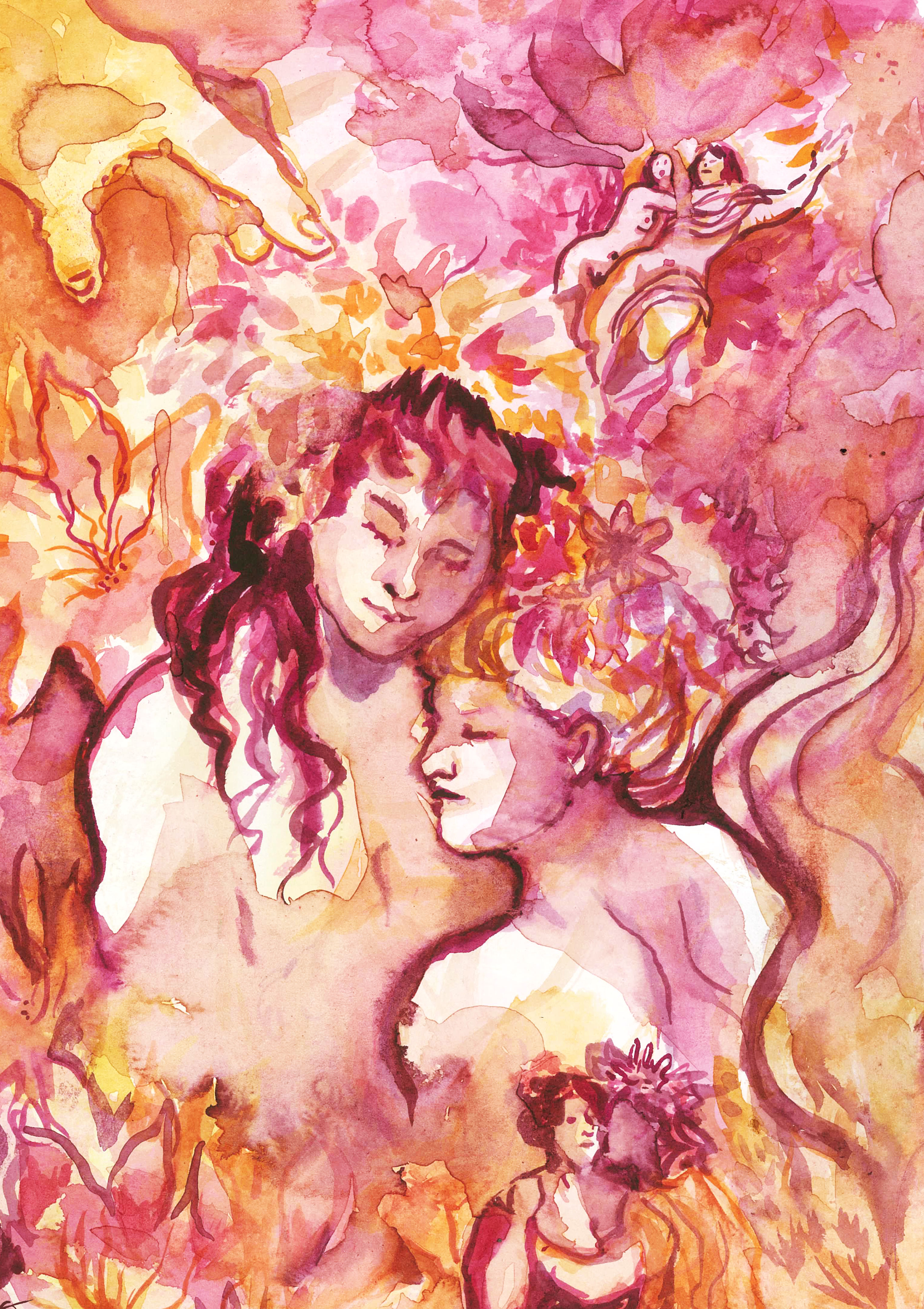 Sapphic Summer painting