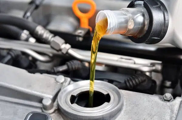 Oil Change Adding Oil