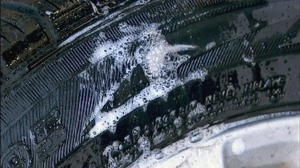 Soapy Water Solution Test