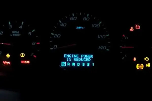 Steps of Reduced Engine Power