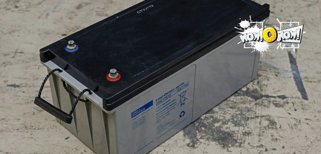 why can't you put a car battery on concrete