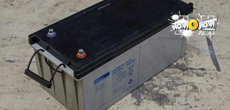 why can't you put a car battery on concrete