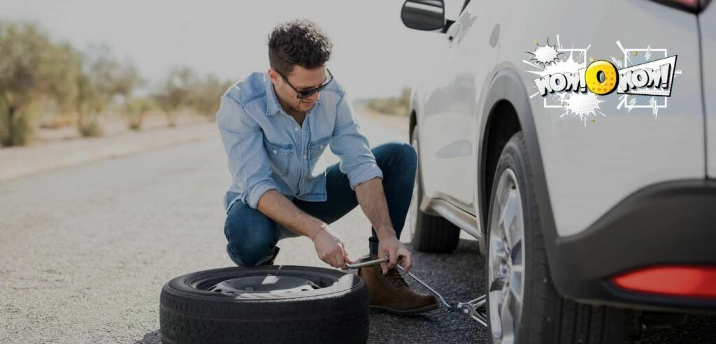 can you drive a car with a flat tire