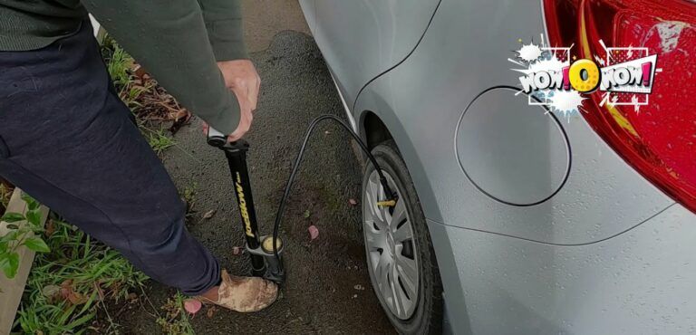 can you use bicycle pump car tire