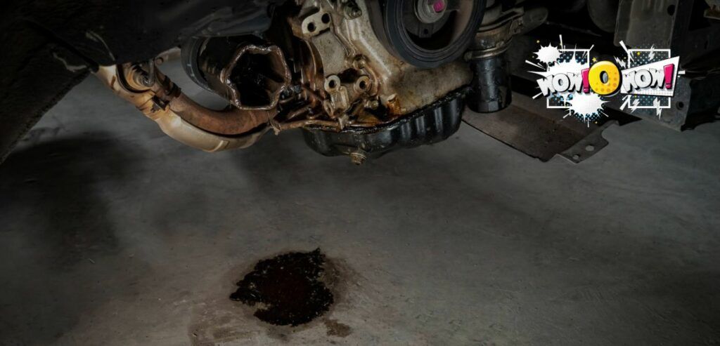 is it normal for an old car to leak oil