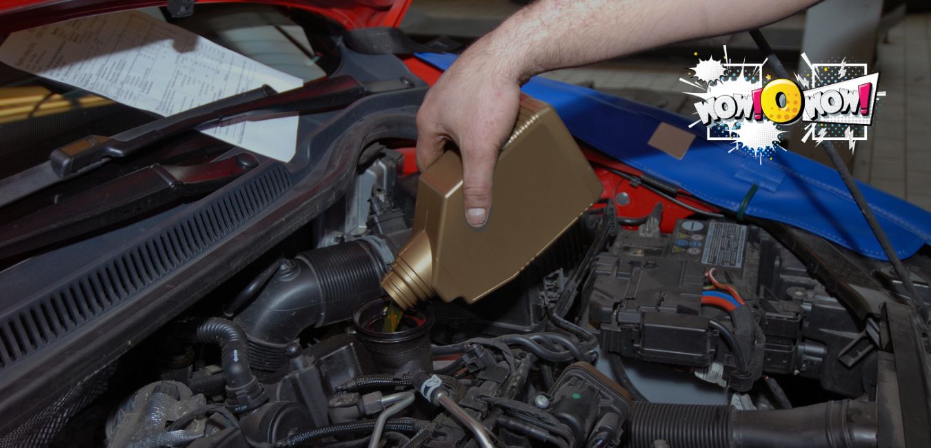 can you put oil in your car when it's hot
