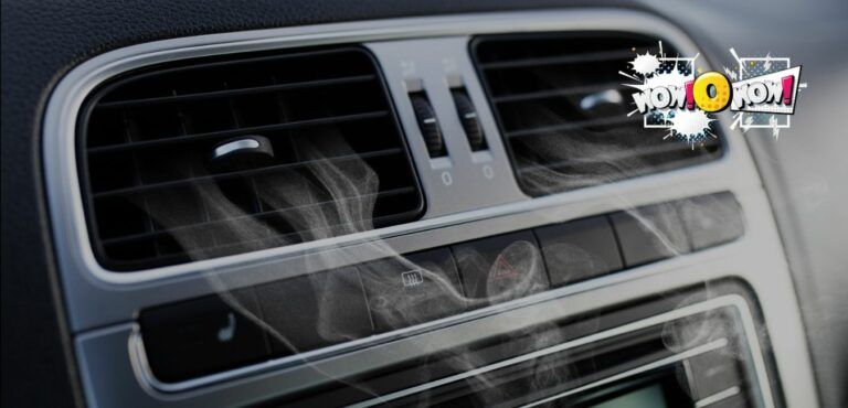 why does my car smell like vinegar