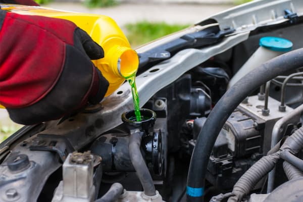 losing coolant quickly