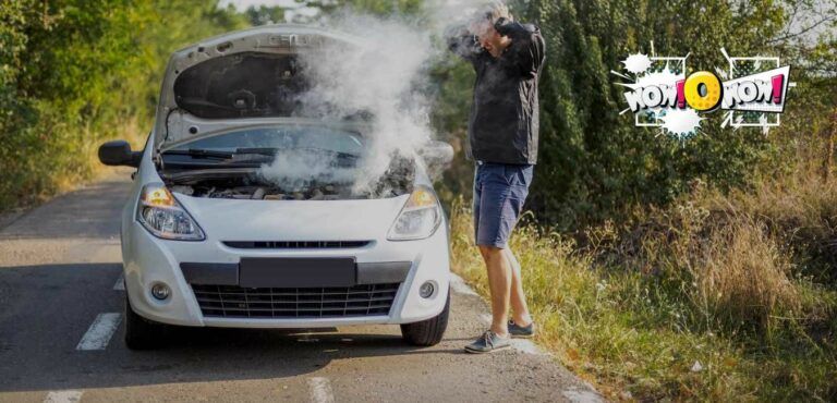 why is my car smoking but not overheating