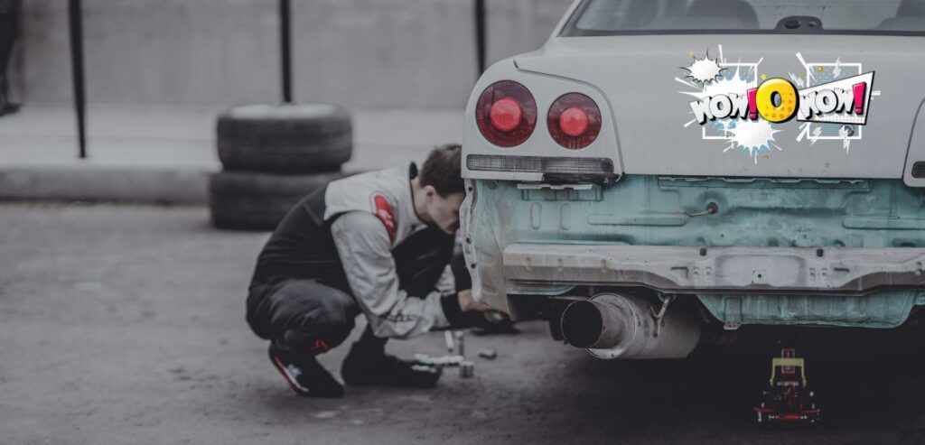 car sounds like it has a flat tire but doesn't