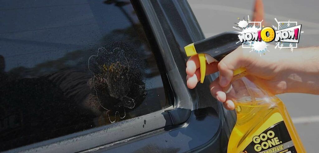 is goo gone safe on car paint
