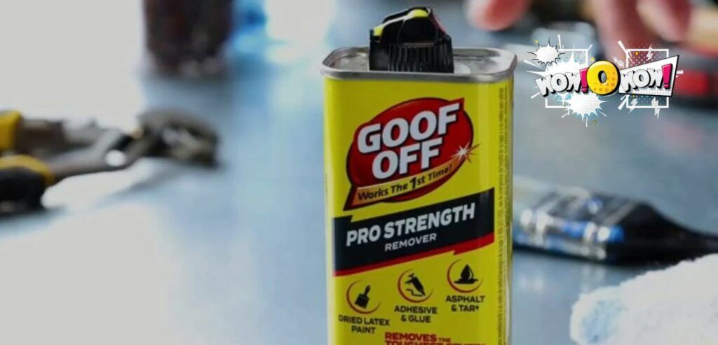 is goof off safe for car paint