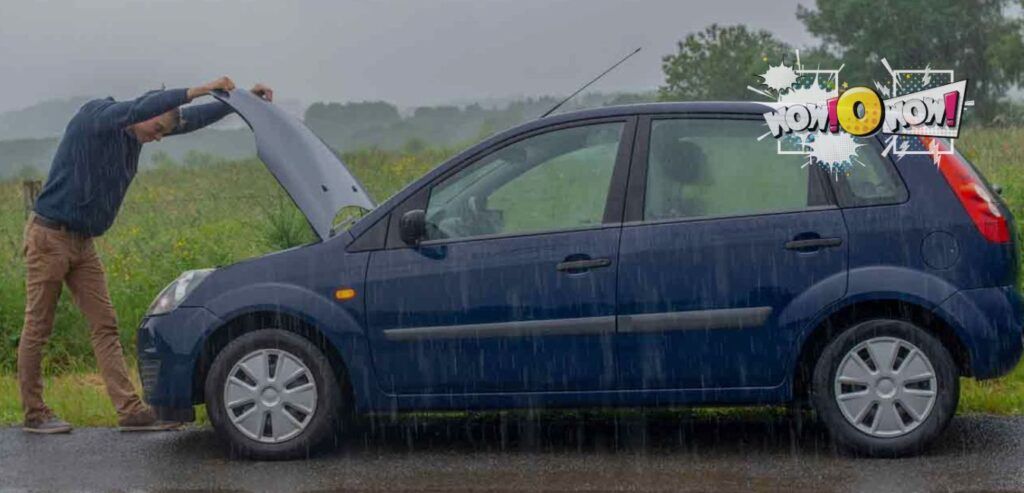 can you jump a car in the rain