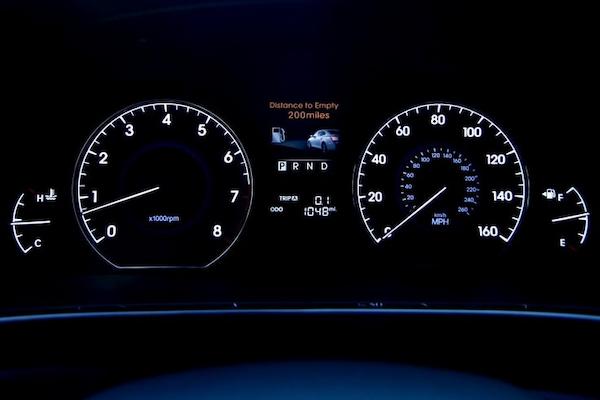 DTE constantly changes as you drive
