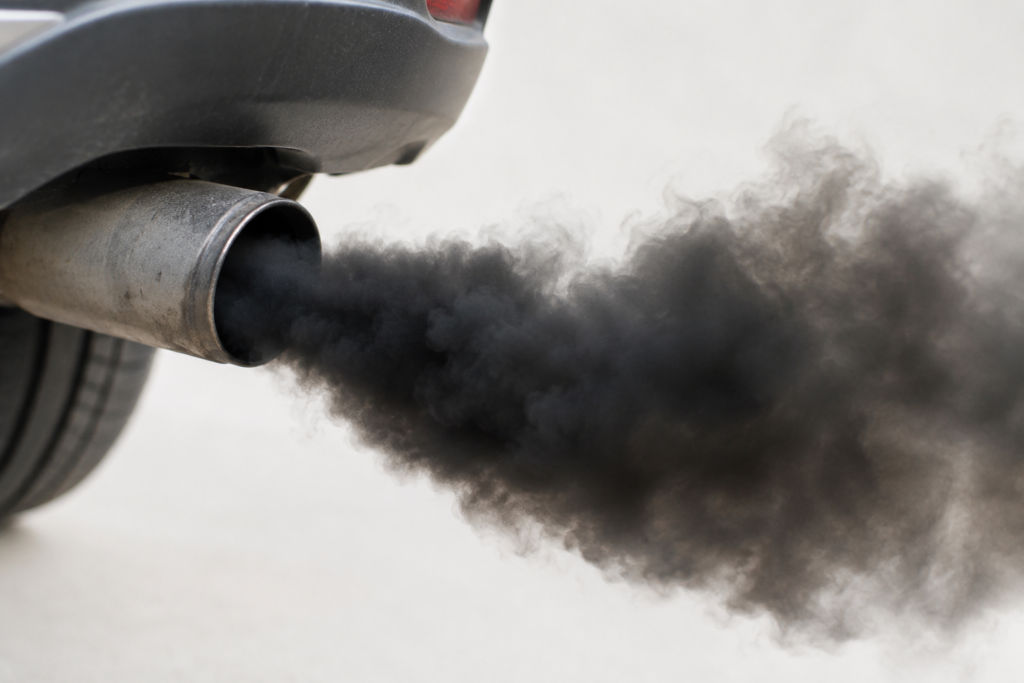 black smoke from exhaust