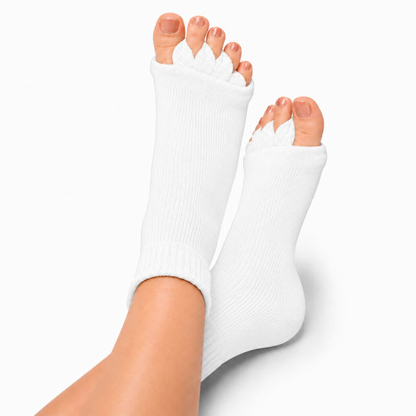 Cross Coin® Five-Toe Cotton Socks – Soft Stretch Fit for Men & Women