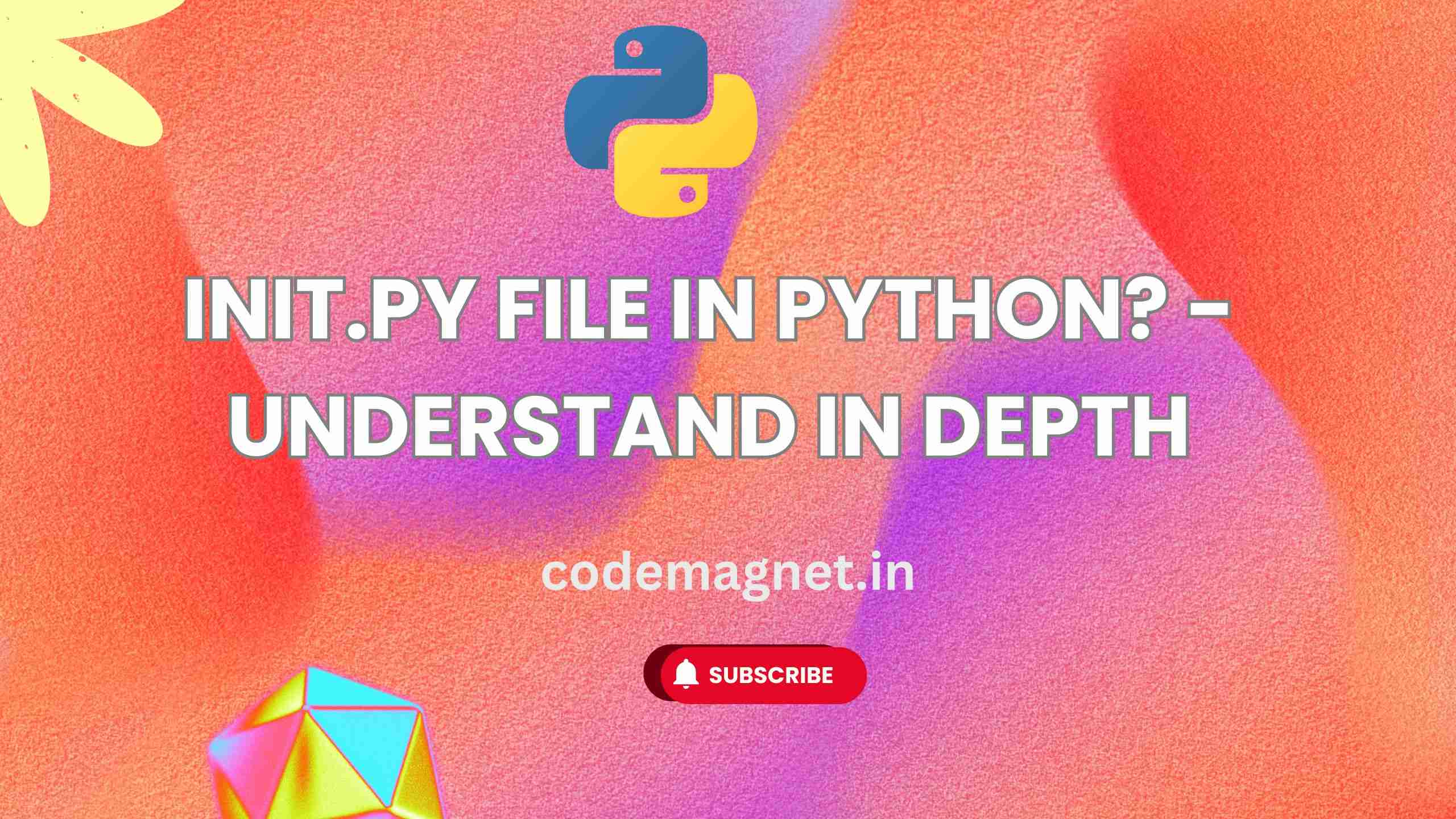 Init.py file in Python