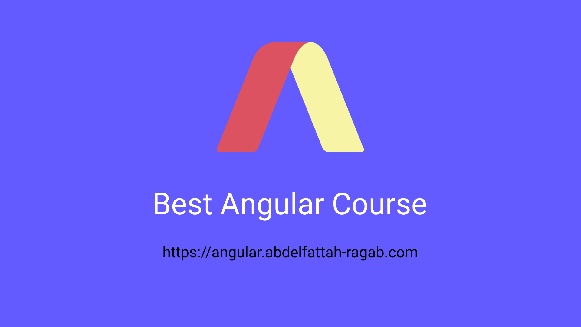 The Best Angular Course for Arabic Speakers