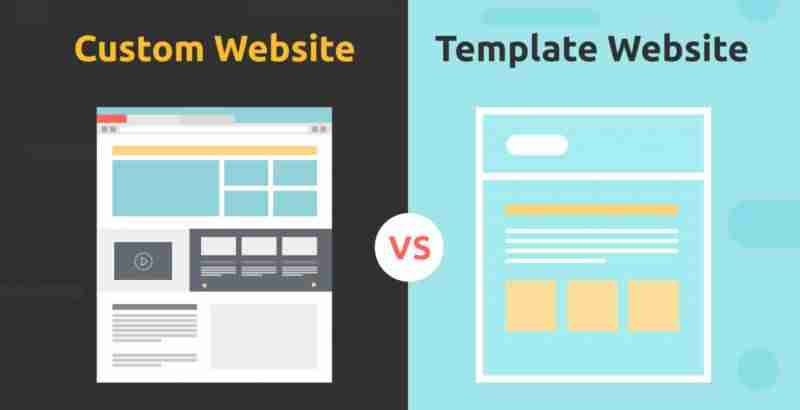 Developing Websites Using Templates vs. Building Websites from Scratch