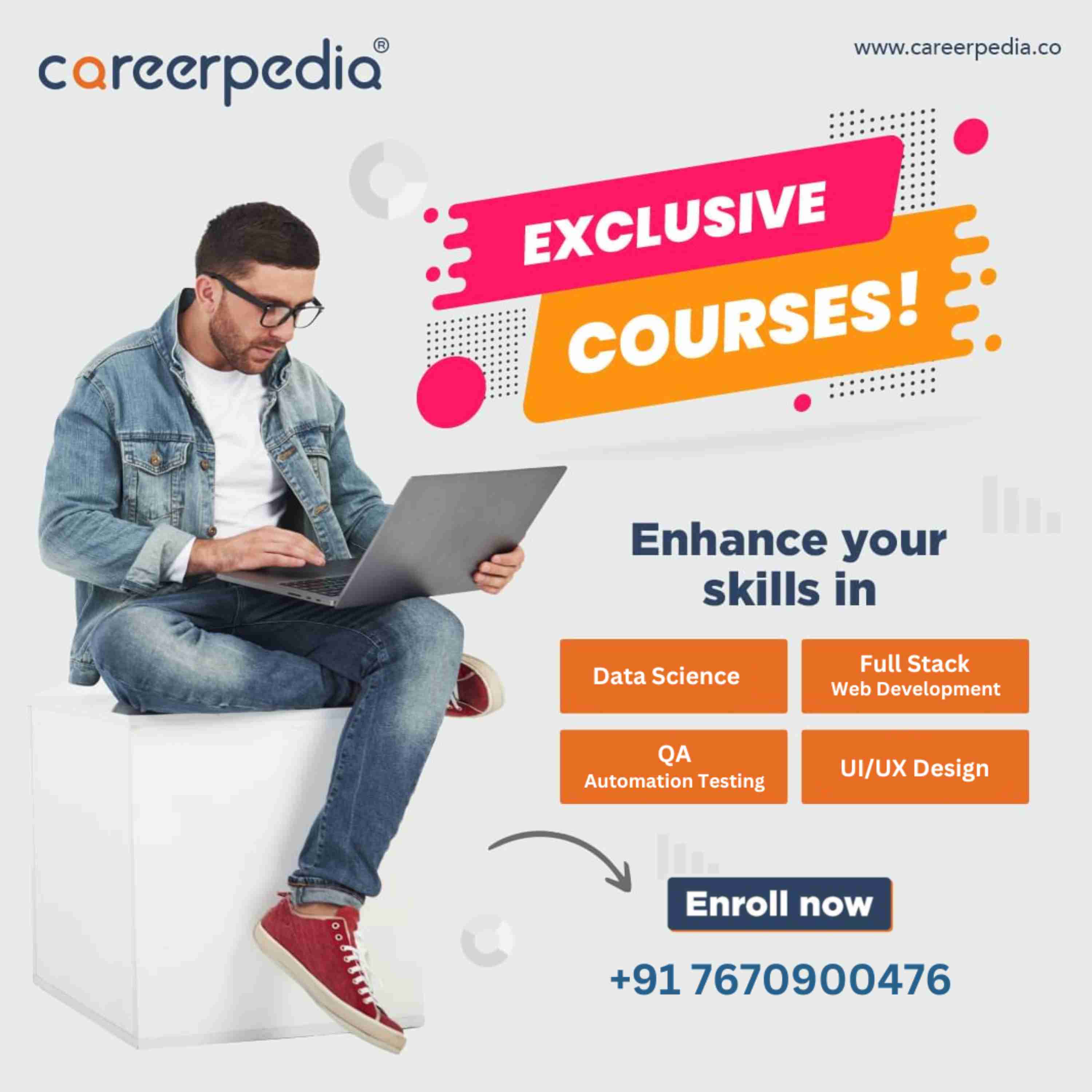 What are the courses provided by careerpedia ?