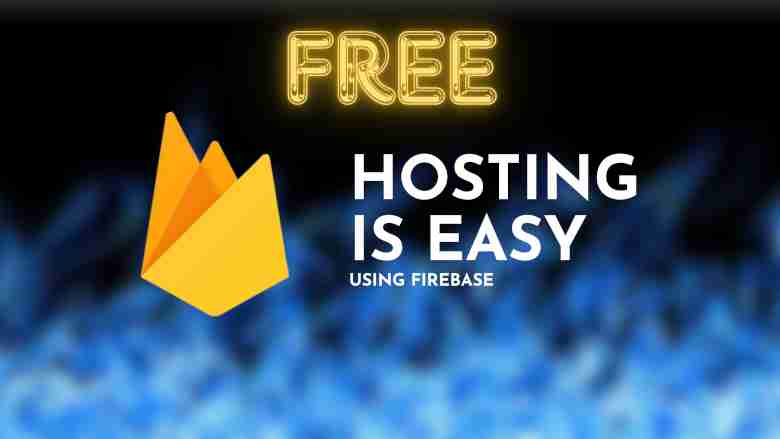 Hosting using Firebase for free - A visually striking image featuring vibrant blue flames in the background, symbolizing the power and potential of Firebase hosting. The Firebase logo is prominently displayed, emphasizing the cost-free web hosting solutions available through Firebase. Perfect for users seeking efficient cloud services for their applications and websites.