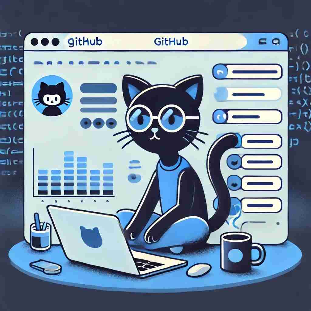 A cat hanging out with a laptop, created by DALL·E