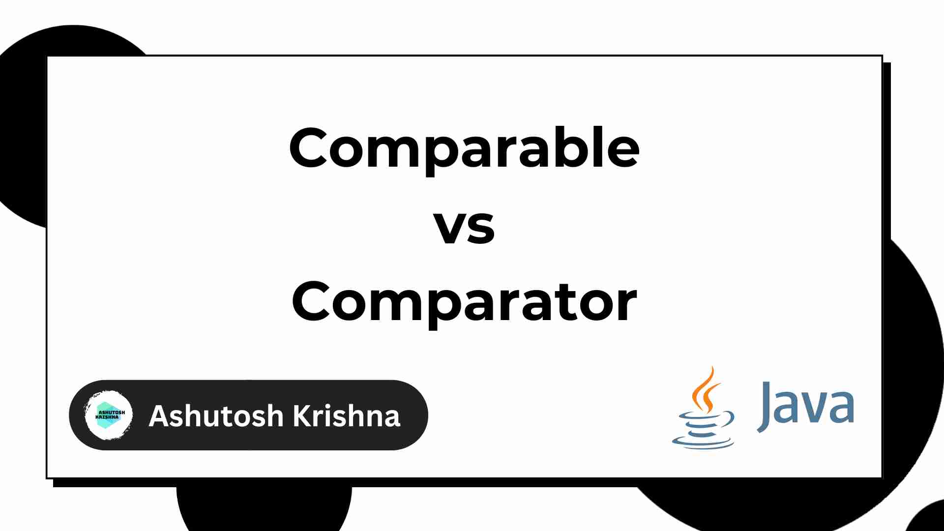 Comparable vs Comparator Blog Banner