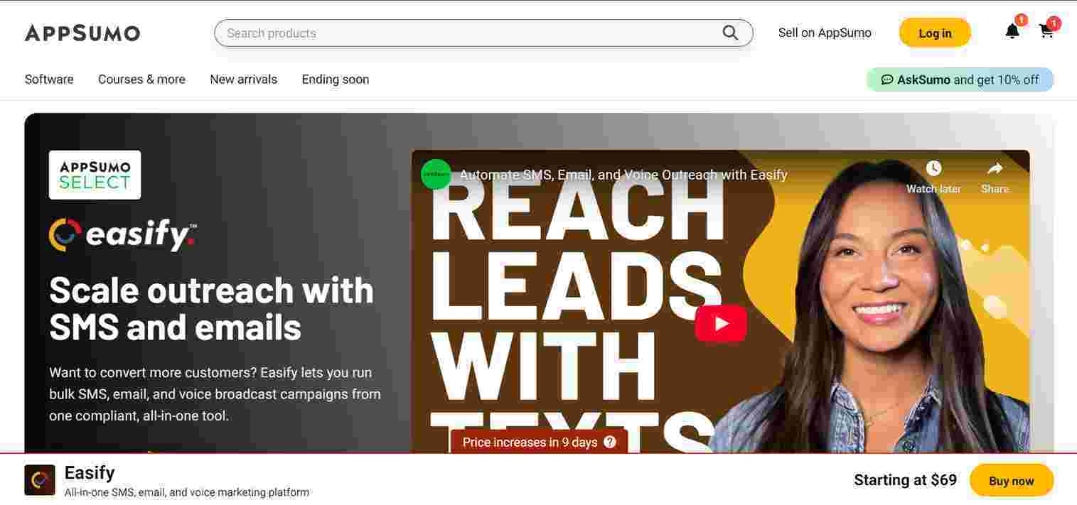 All in one SMS, email, and voice marketing platform
