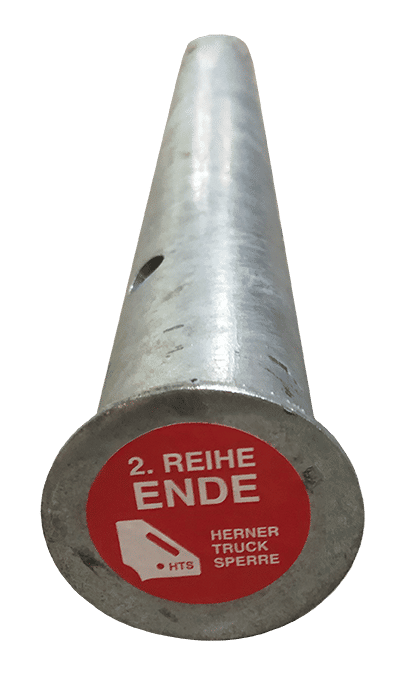 Endstück für die Herner Truck Sperre