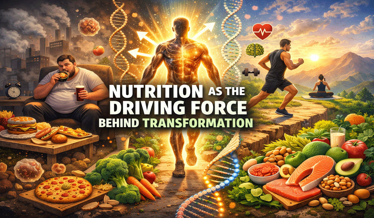 Nutrition as the Driving Force Behind Transformation
