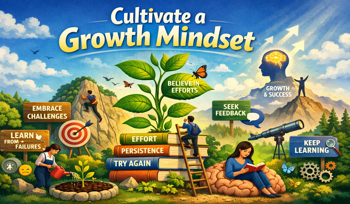 Cultivate a Growth Mindset