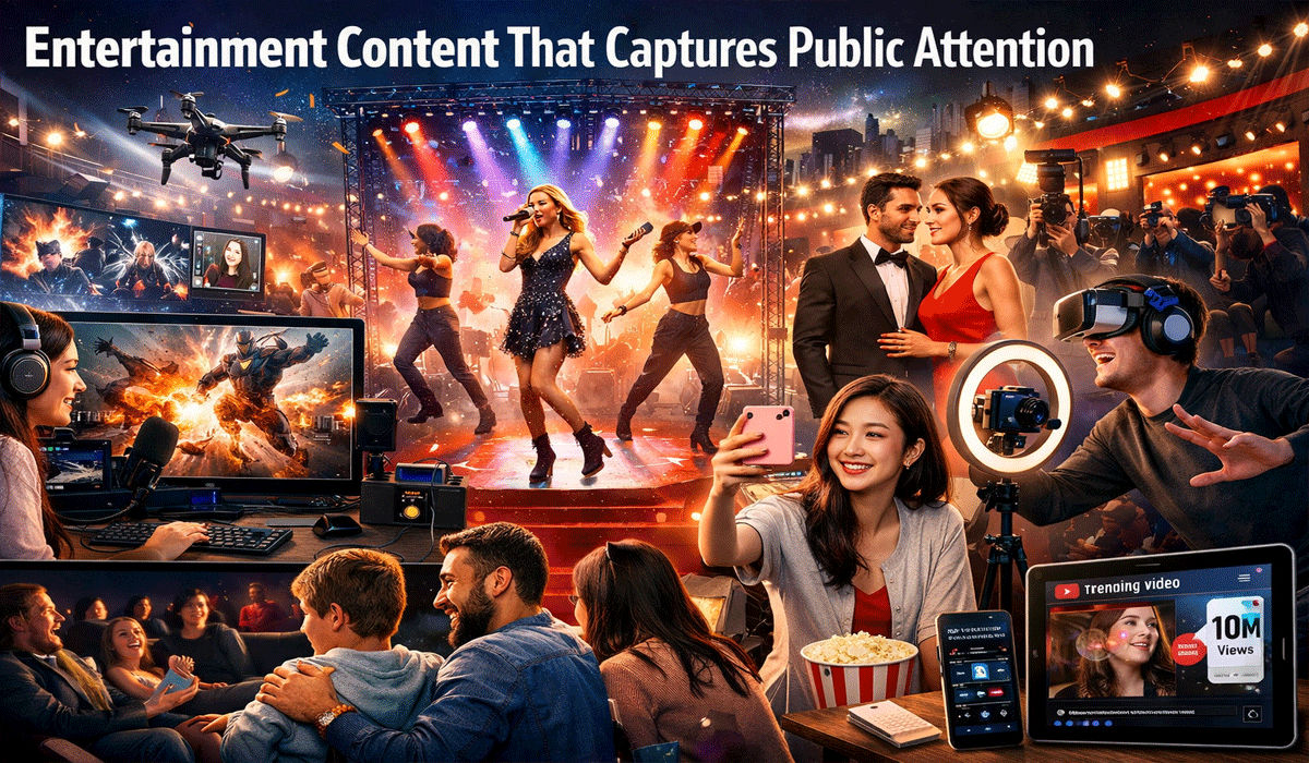 Entertainment Content That Captures Public Attention