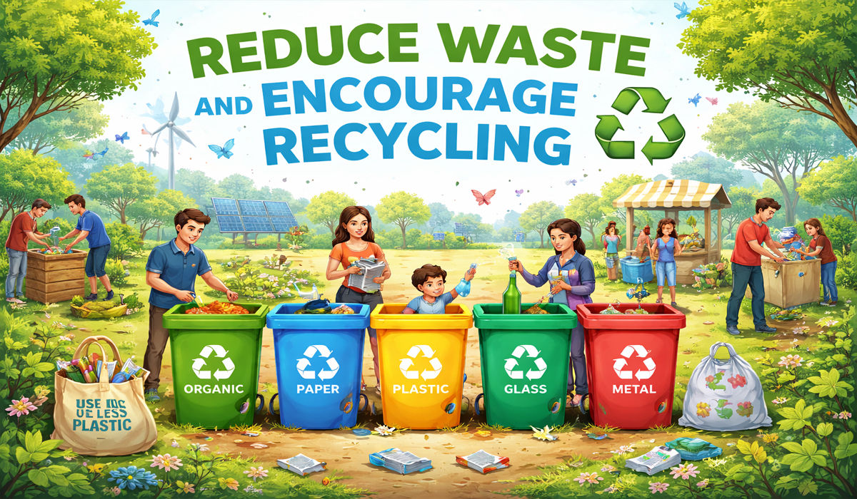 Reduce Waste and Encourage Recycling