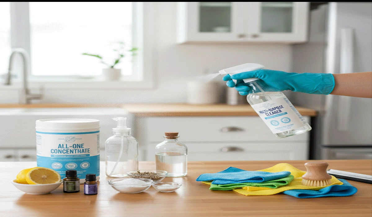 Use Multi-Purpose Cleaning Solutions