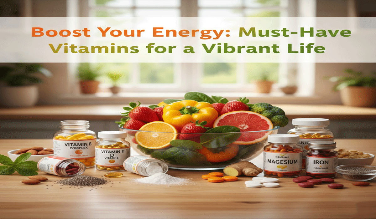 Boost Your Energy: Must-Have Vitamins for a Vibrant Life