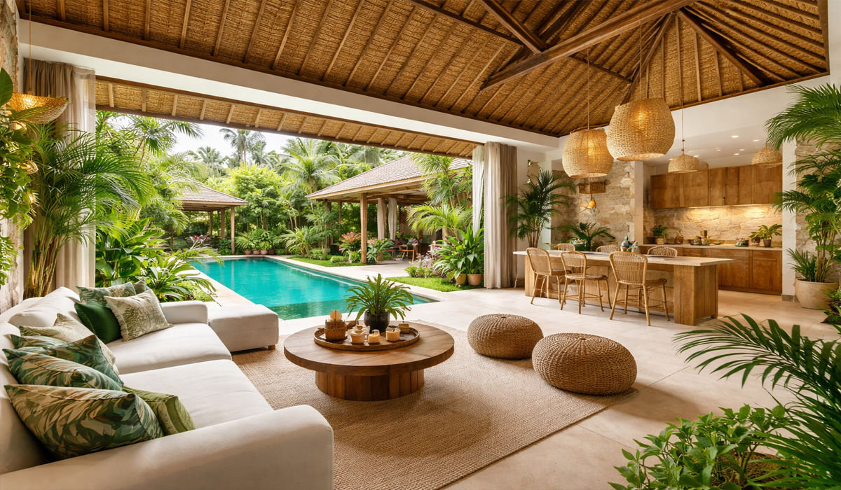 Bring Paradise Indoors: Stunning Tropical Home Design Concepts