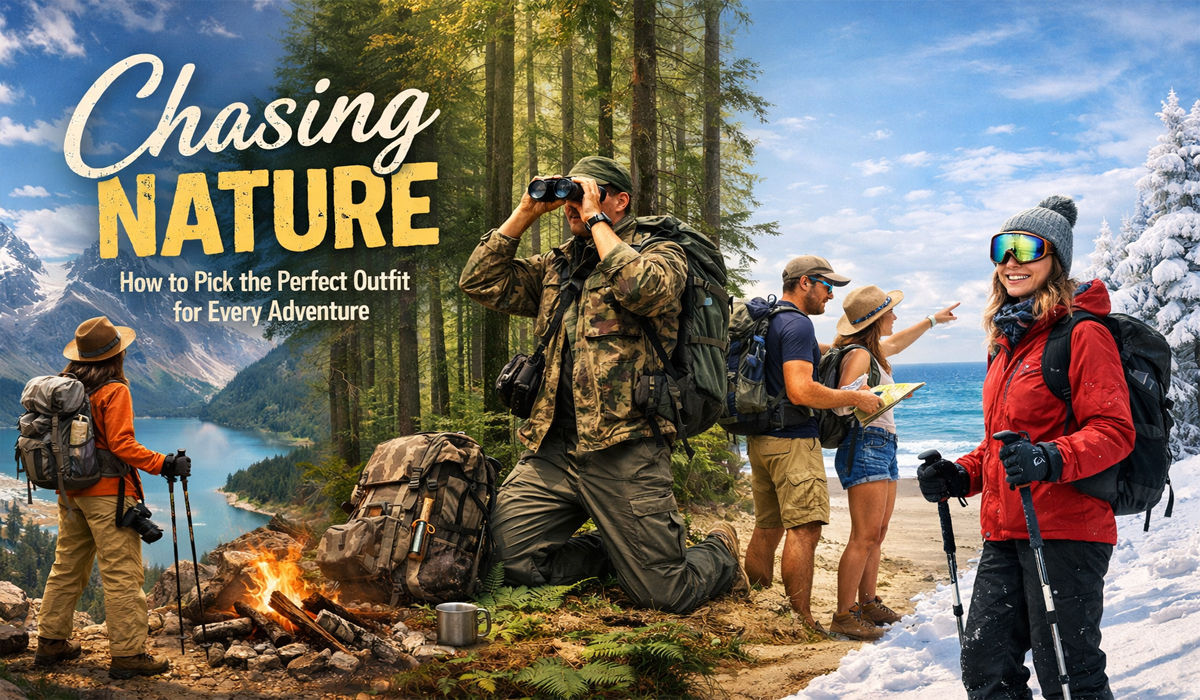 Chasing Nature: How to Pick the Perfect Outfit for Every Adventure