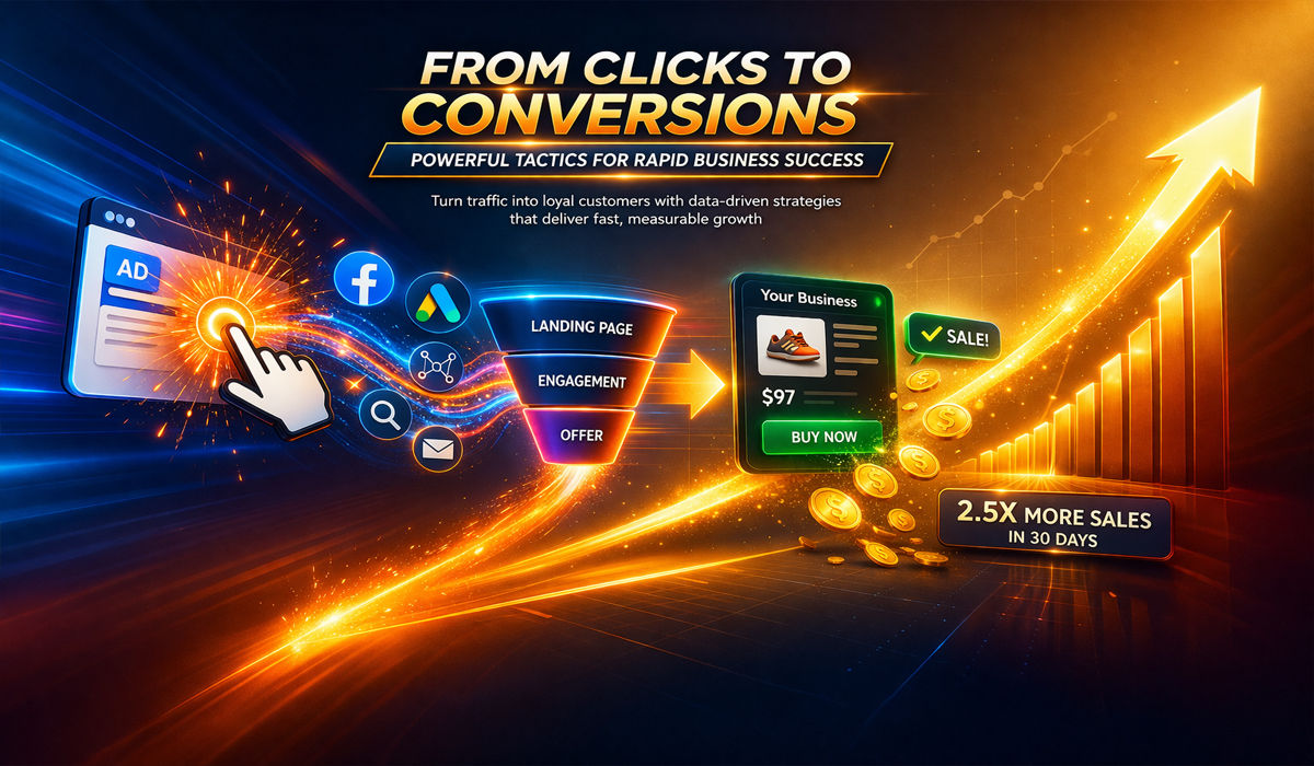 From Clicks to Conversions: Powerful Tactics for Rapid Business Success