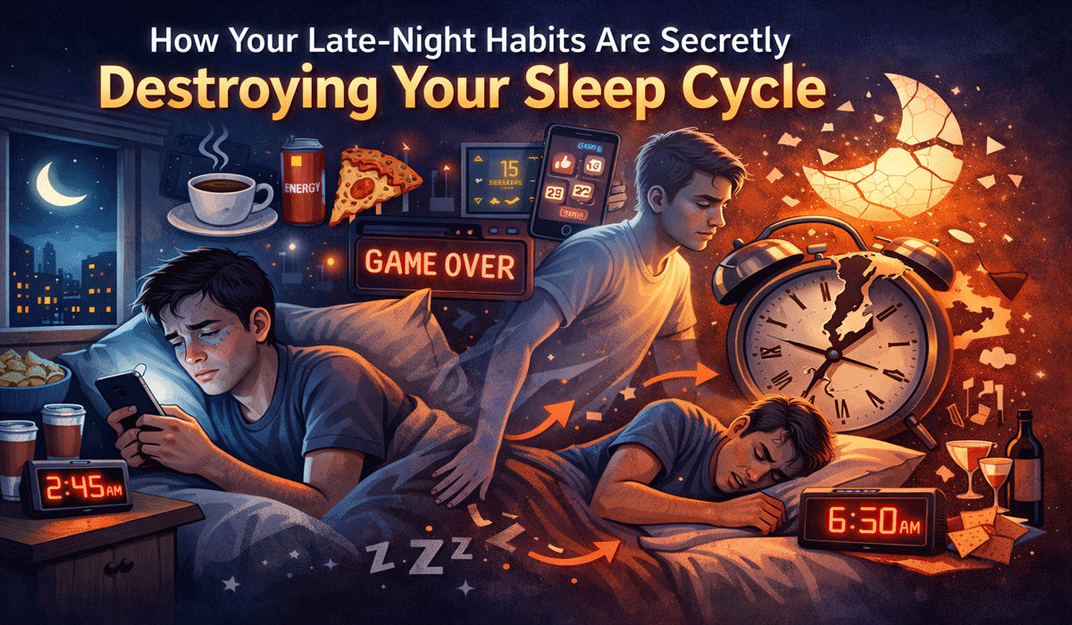 How Your Late-Night Habits Are Secretly Destroying Your Sleep Cycle