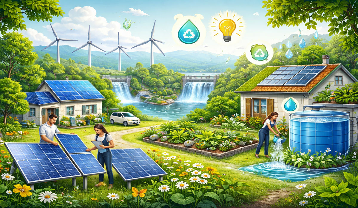 Eco-Friendly Energy and Water Practices