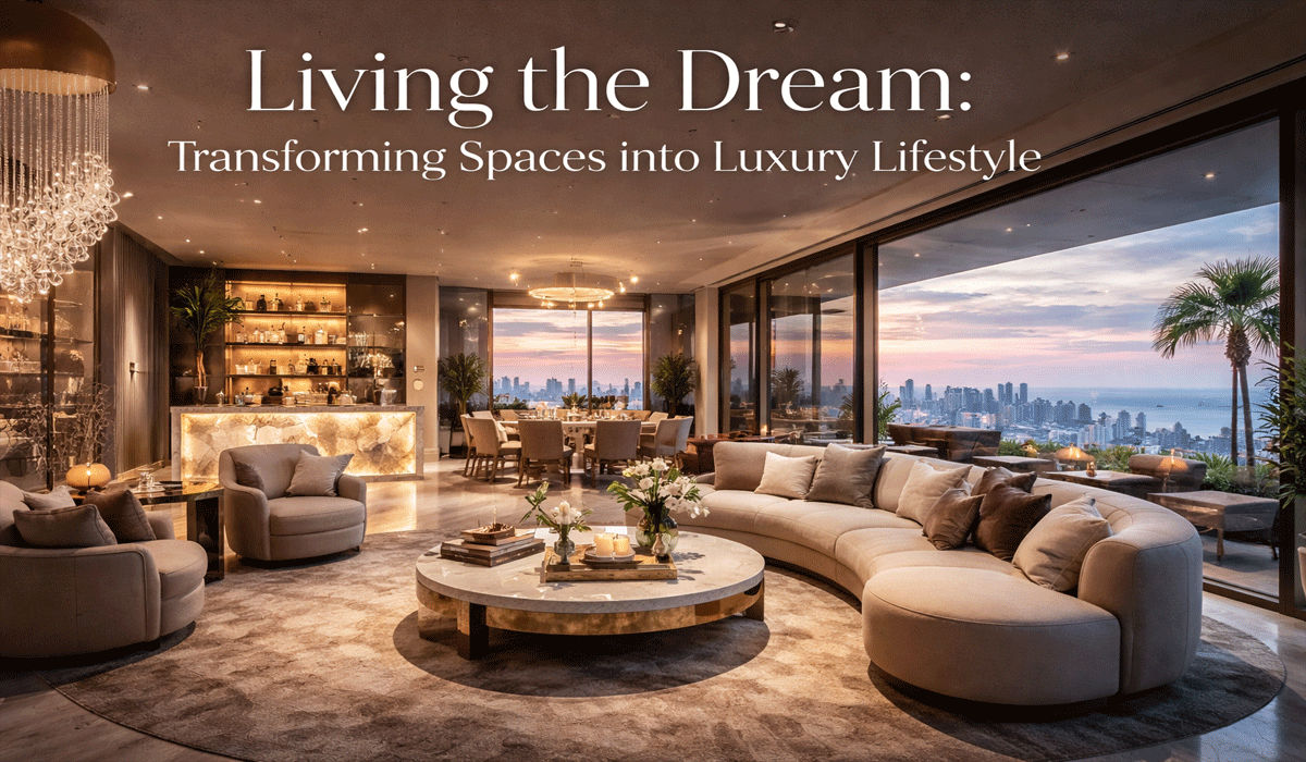 Living the Dream: Transforming Spaces into Luxury Lifestyle