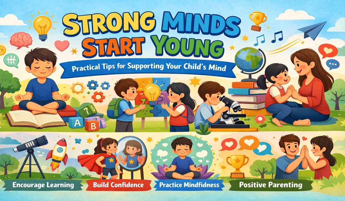 Strong Minds Start Young: Practical Tips for Supporting Your Child’s Mind