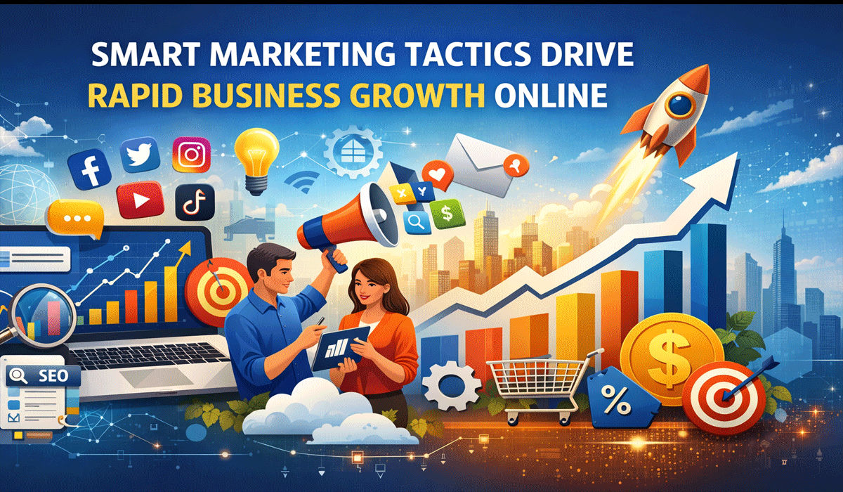 Smart Marketing Tactics Drive Rapid Business Growth Online