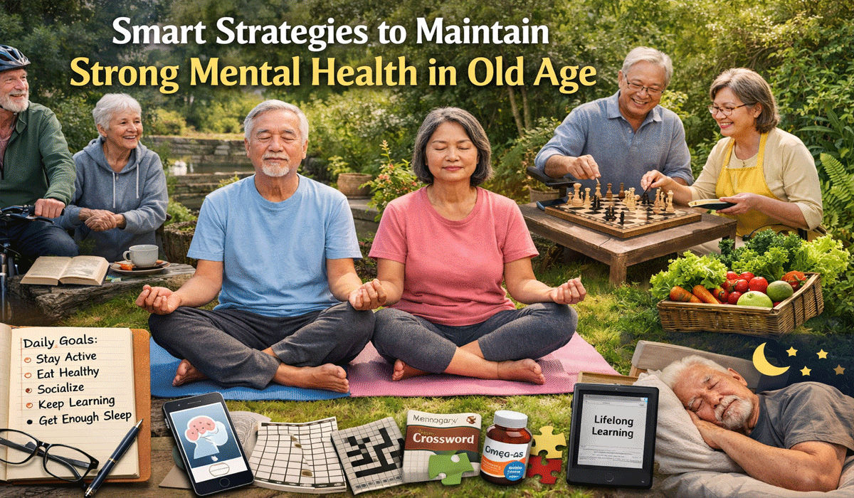Smart Strategies to Maintain Strong Mental Health in Old Age